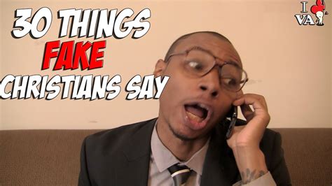 my christian friends are all fake